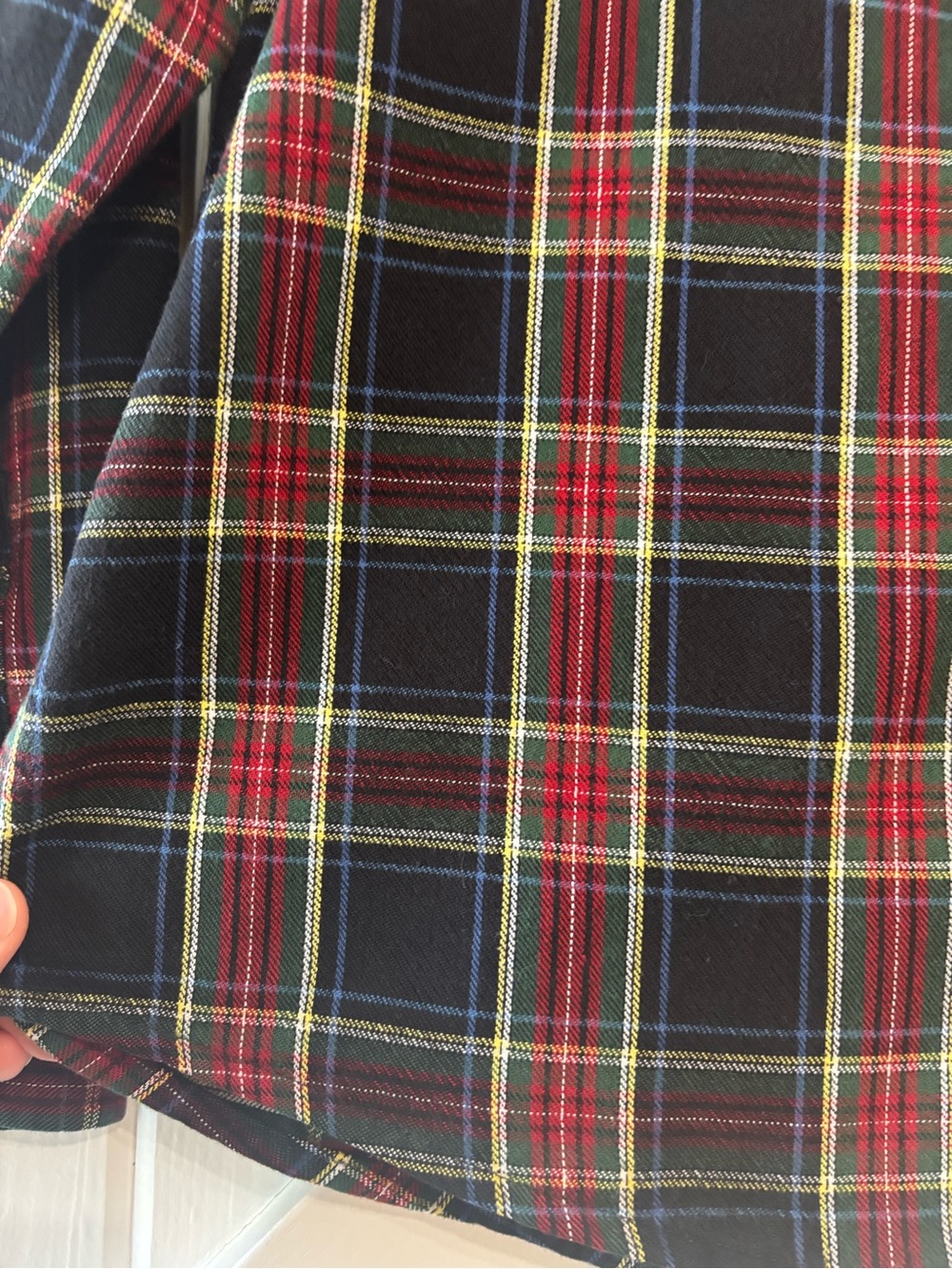 Vintage LL Bean Women’s Scotch Plaid Flannel Shirt Tartan Preppy Heritage SP - Picture 4 of 8